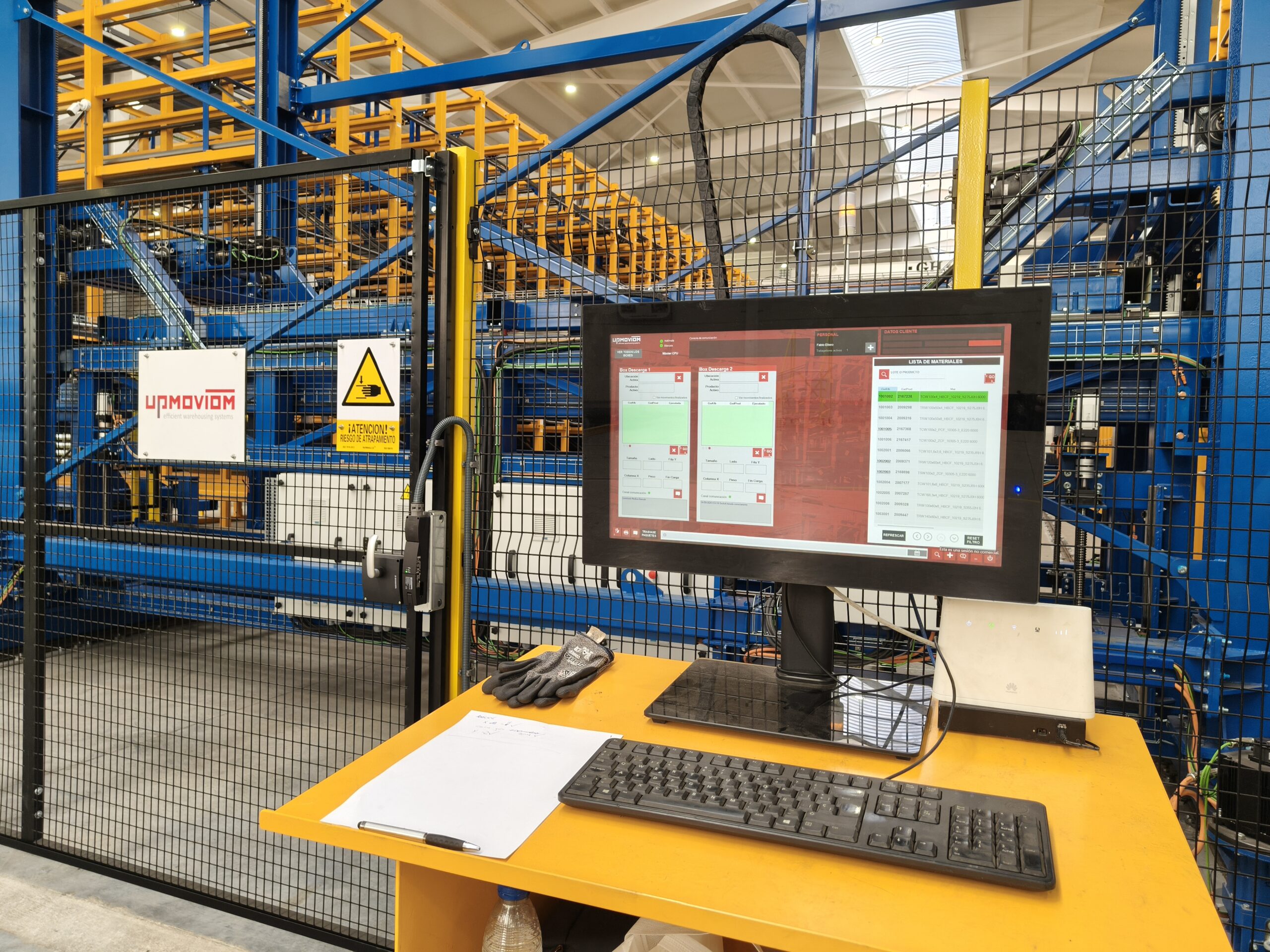 Plataforma automatizada LMA-System