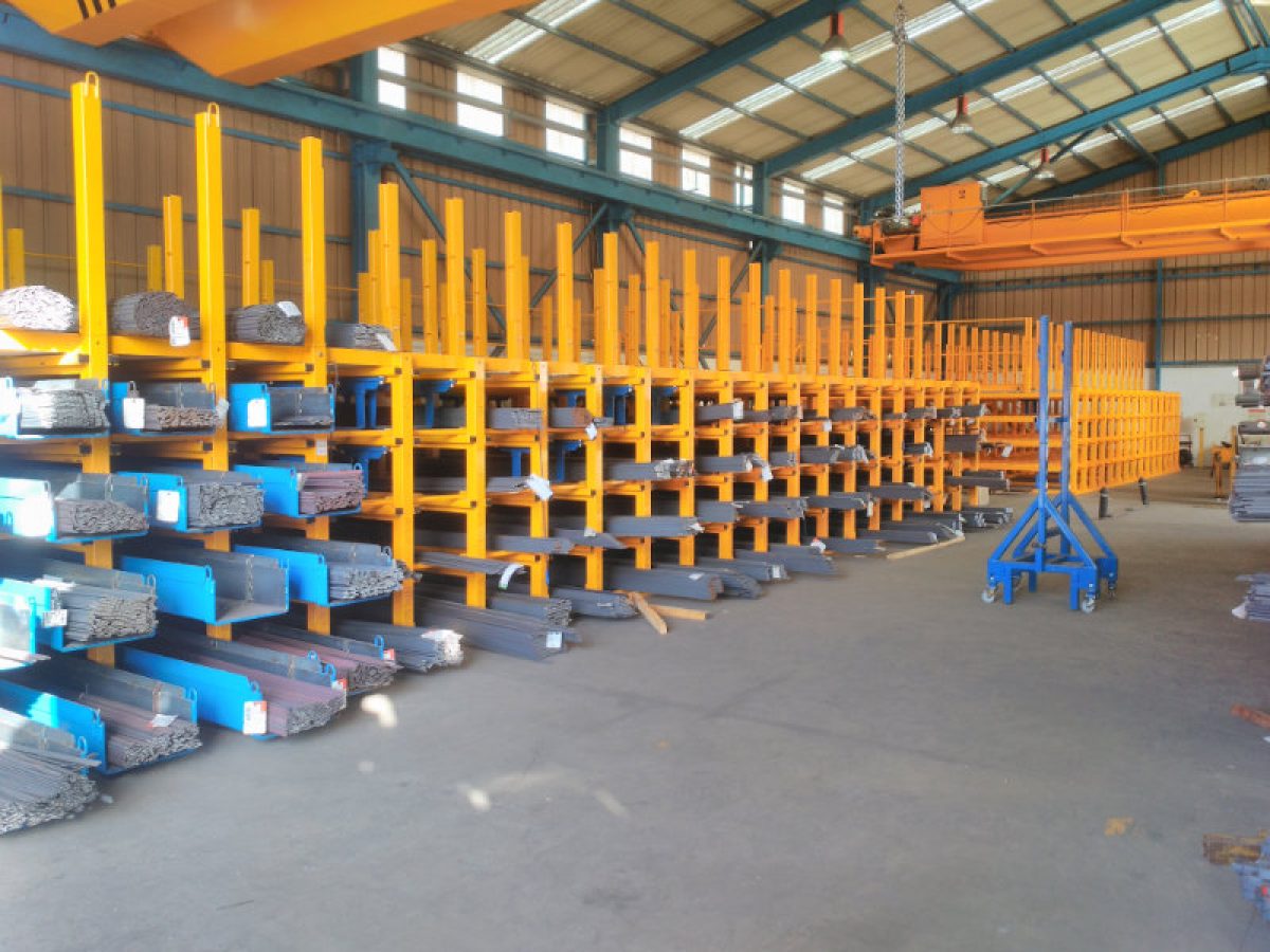 Sistema de almacenamiento de perfiles largos