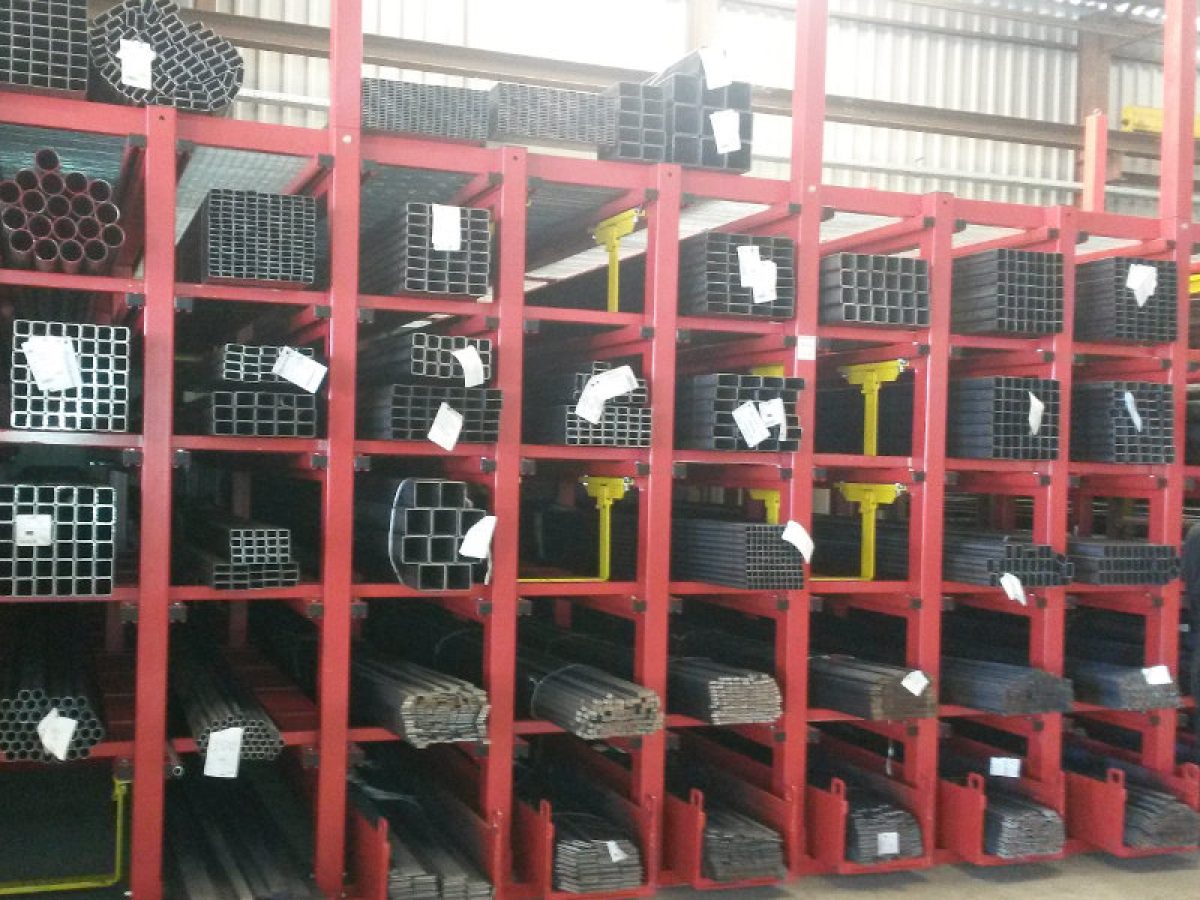 Sistema de almacenamiento de perfiles largos